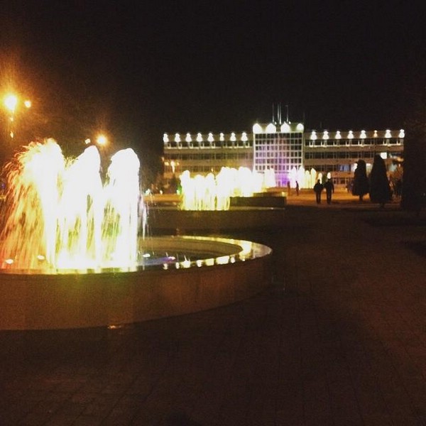 Комплекс фонтанов. 15.05.2015 в Анапе