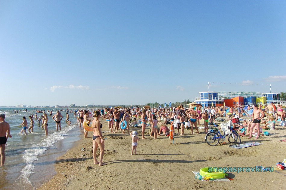 Анапа песчаный пляж, 22.06.2015