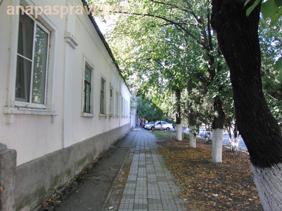 Улица Ивана Голубца в городе Анапа