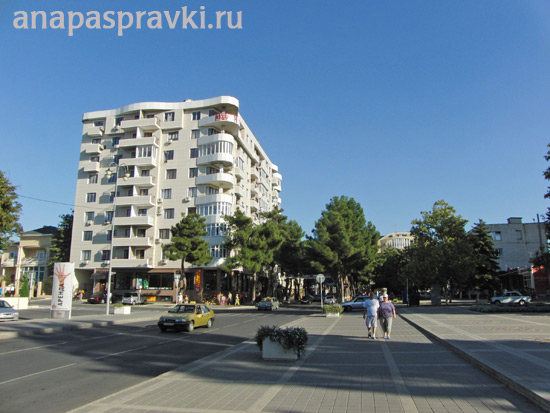 Улица Ленина в Анапе