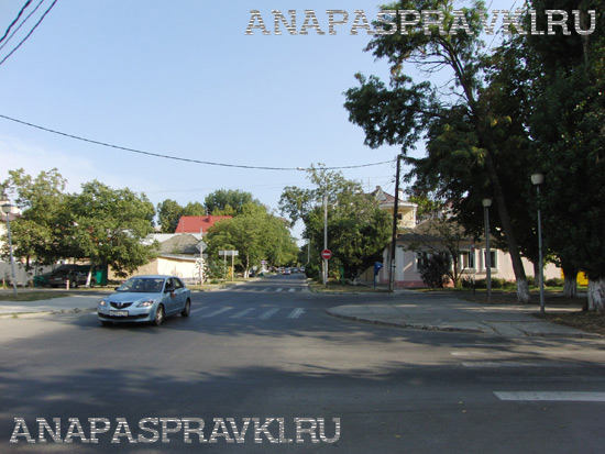Улица Первомайская в Анапе