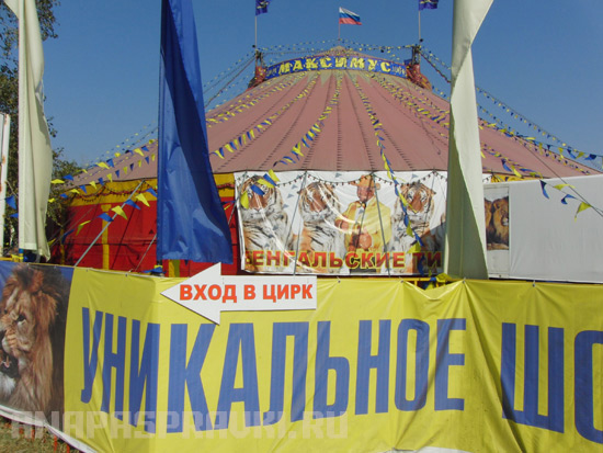 Цирк «Максимус» в Анапе