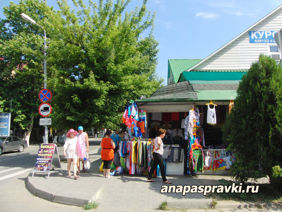 На пересечении улиц Астраханская и Терская в Анапе